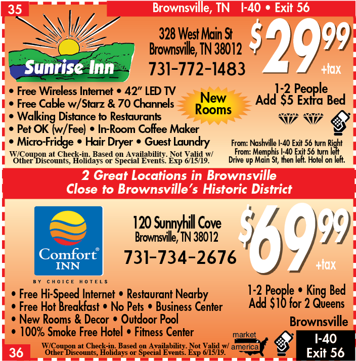 120 Sunny Hill Cove, Brownsville, Tn - Comfort Inn Clipart (806x751), Png Download