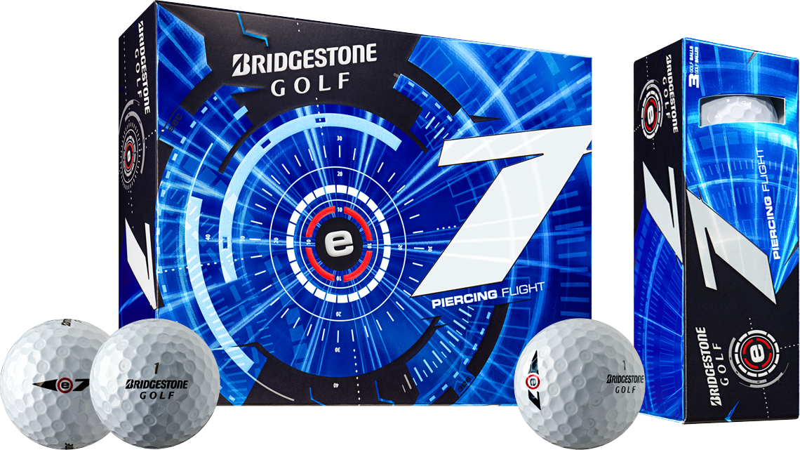 Bridgestone Golf, The - Bridgestone E7 Golf Balls Clipart (1140x641), Png Download