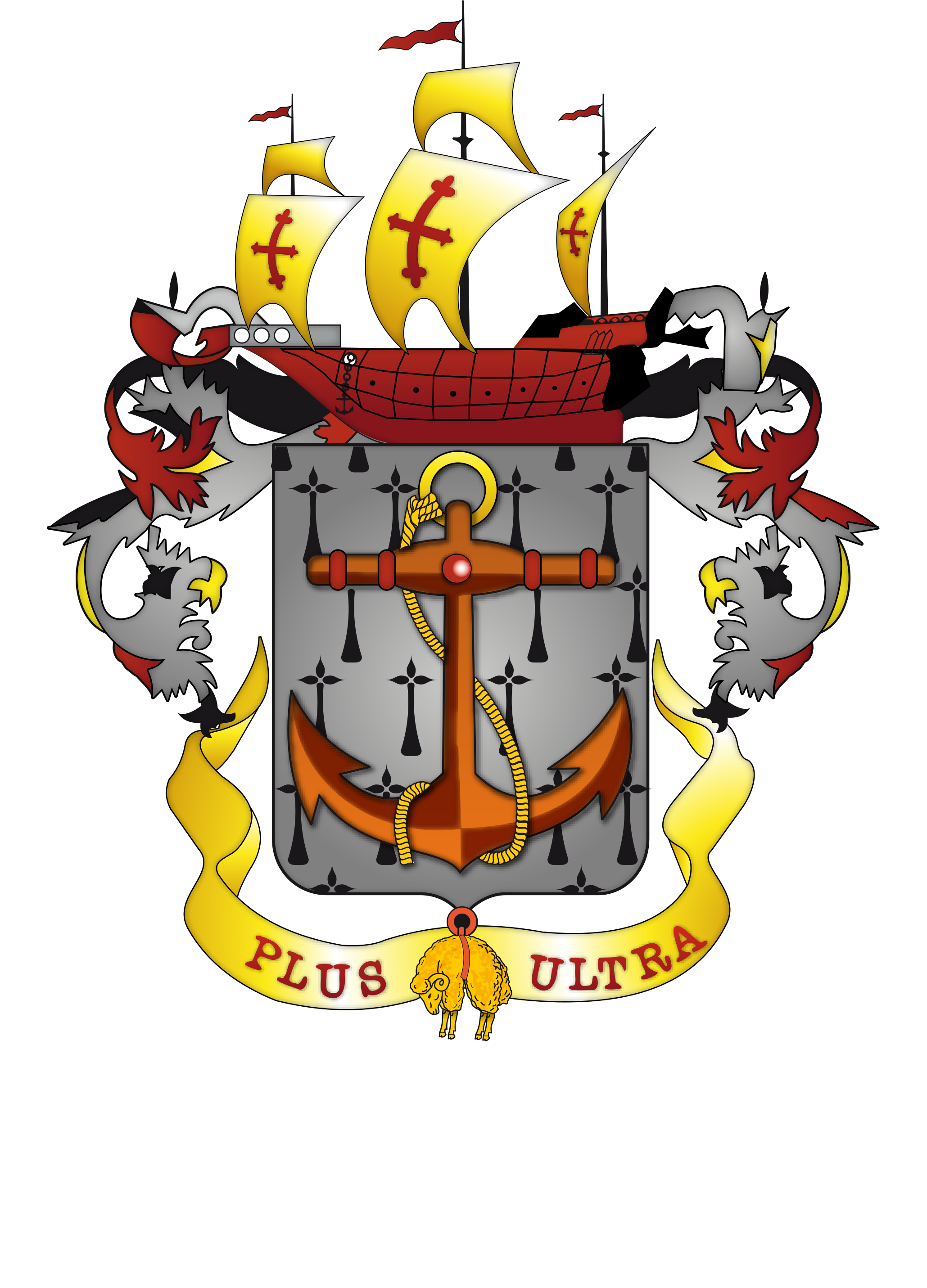 Escudo Armada Nacional De Colombia - Colombian Navy Clipart (2059x2862), Png Download