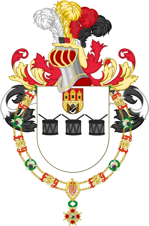 Escudo De Andrés Pastrana Como Caballero De La Orden - Nelson Mandela Coat Of Arms Clipart (500x744), Png Download