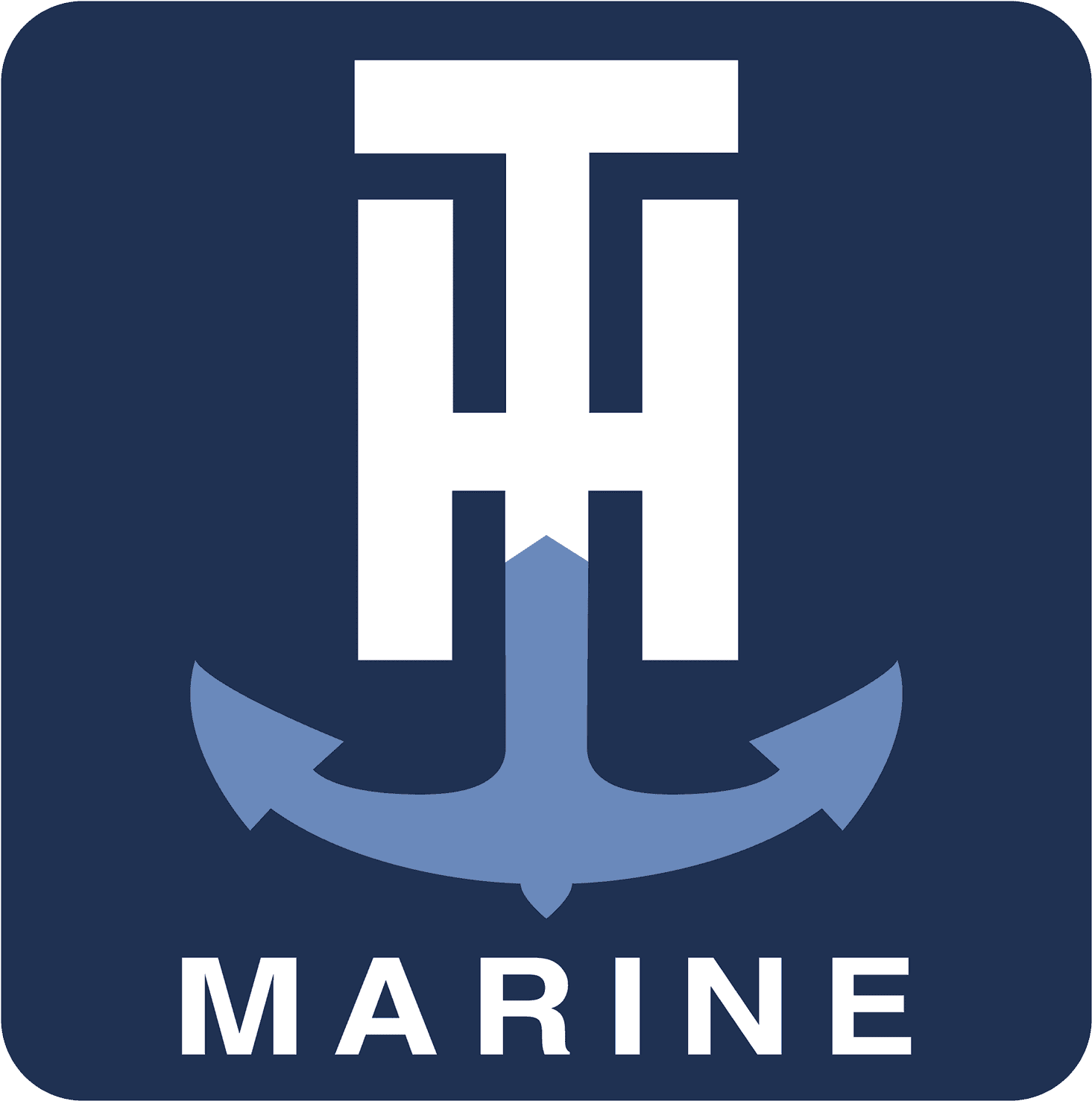 T-h Marine - Th Marine Logo Clipart (2160x2160), Png Download