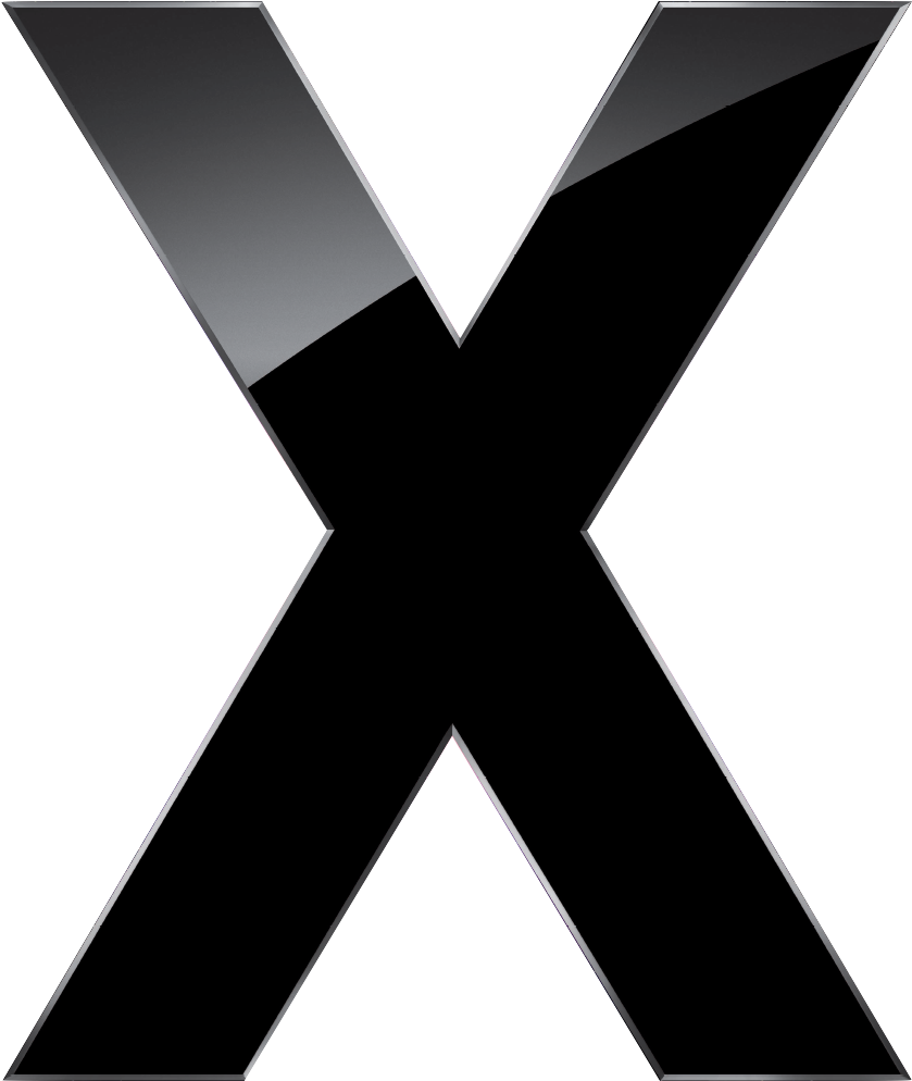 Mac Os X Leopard & Snow Leopard Tech Logos, Mac Os, - Ed Sheeran X Black And White Clipart (888x1030), Png Download