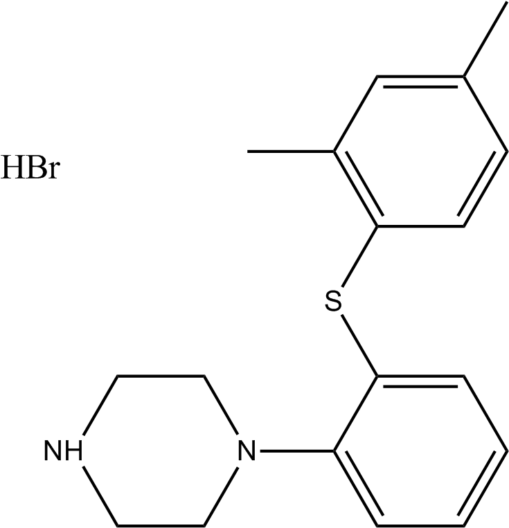Vortioxetine Hbr - Chemistry Clipart (750x778), Png Download