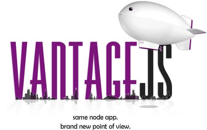 Vantage - Js Logo - Graphic Design Clipart (800x470), Png Download