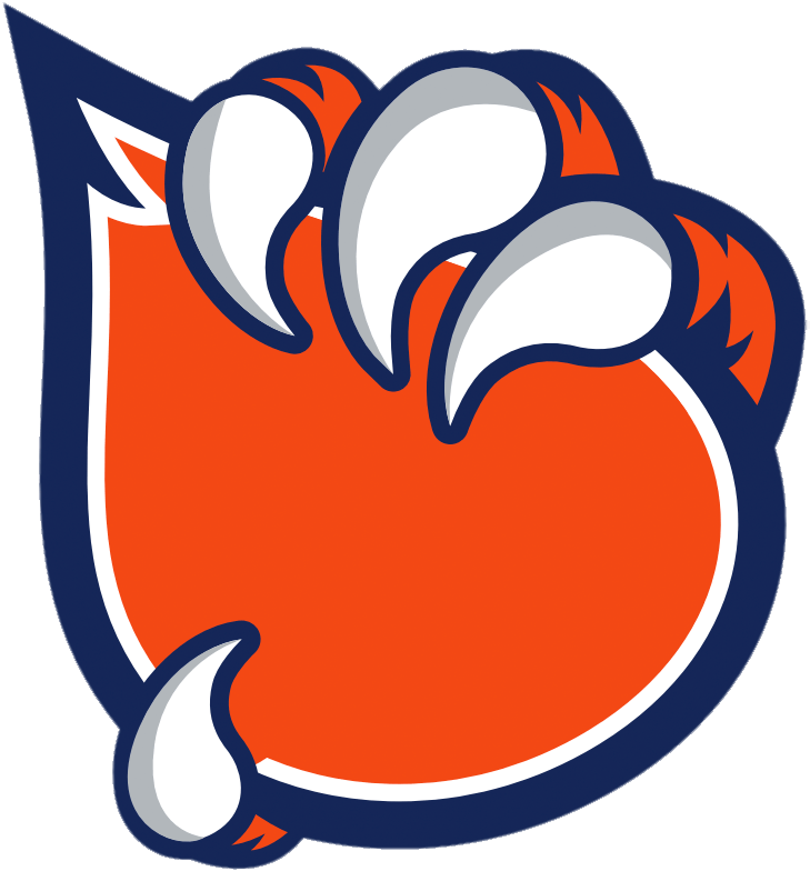 Bakersfield Condors Paw Logo - Bakersfield Condors Logo Clipart (730x790), Png Download