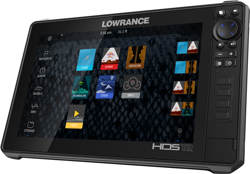 Lowrance Ha Annunciato Oggi La Nuova Serie Hds Live - Lowrance Hds Live 12 Clipart (1024x715), Png Download