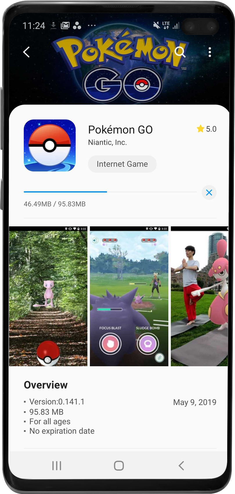 Niantic - Pokemon Clipart (924x1791), Png Download