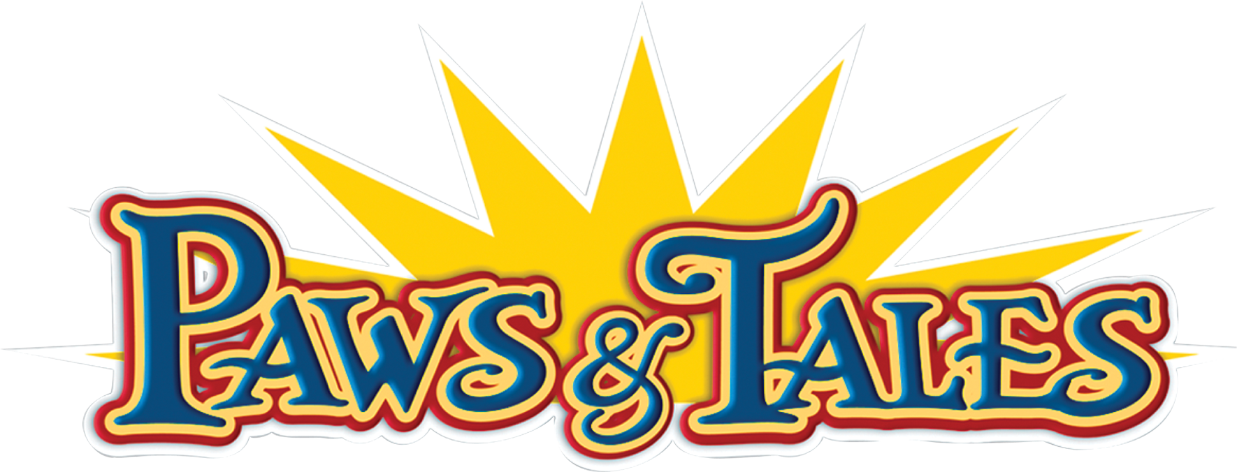 Paws And Tales - Paws And Tales Logo Clipart (1770x676), Png Download