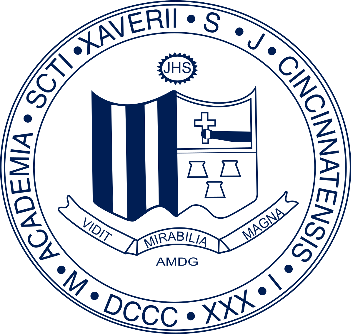 Xavier High School - St Xavier High School Logo Clipart (1200x1138), Png Download