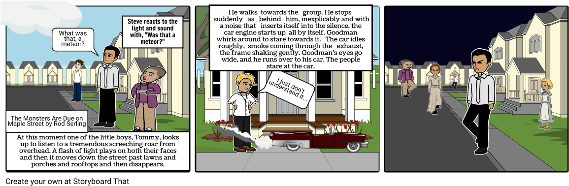 Twilight Zone S01 E02 - Cartoon Clipart (1164x385), Png Download