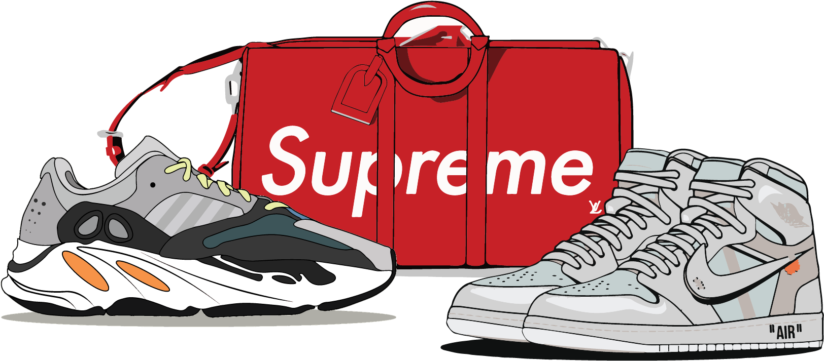 Supreme Clipart (1675x857), Png Download