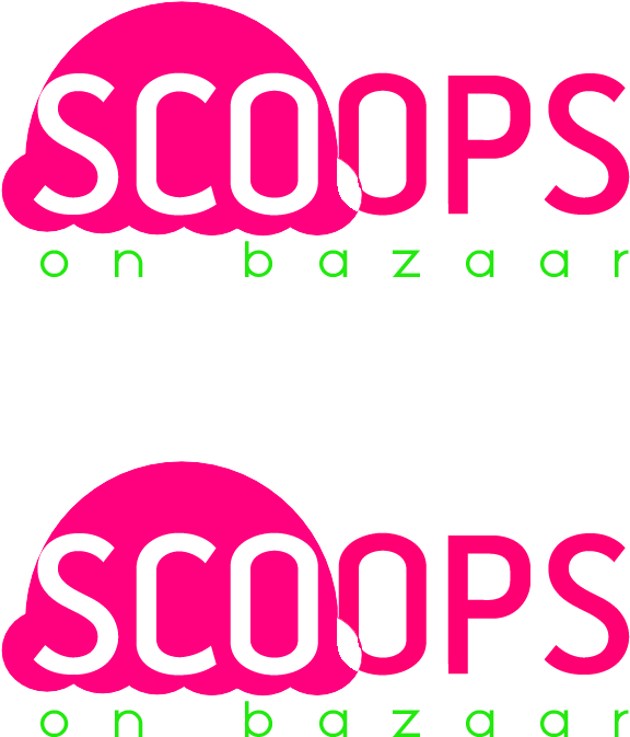 Logo Design By Dimitar Alishahov For Scoops On Bazaar - Graphic Design Clipart (1000x1000), Png Download