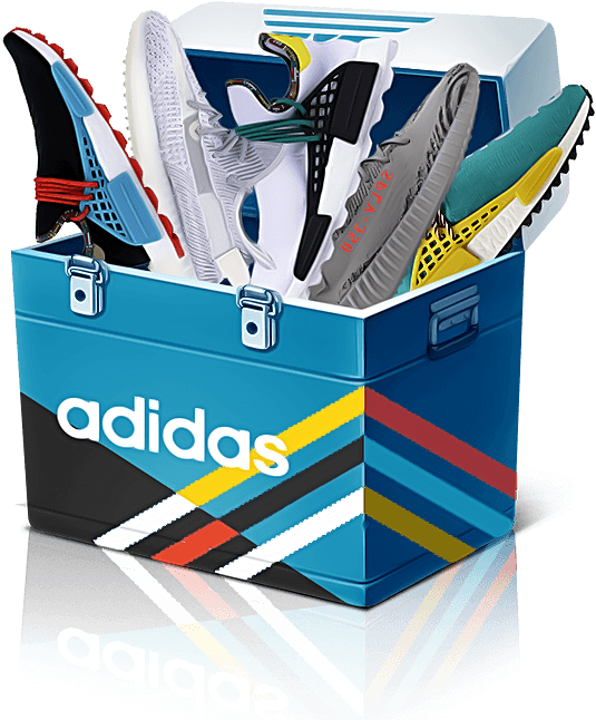 Adidas Master - Mystery Box - Case Clipart (800x800), Png Download