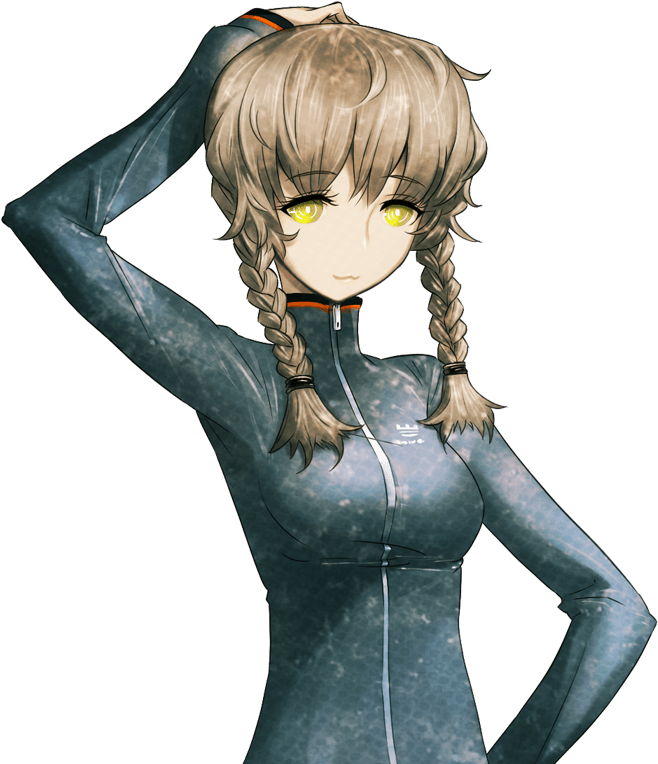 Yukari Tamura - Steins Gate Suzuha Png Clipart (850x800), Png Download