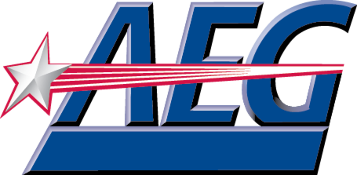 Aeg Logo , Png Download - Anschutz Entertainment Group Logo Clipart (1200x588), Png Download