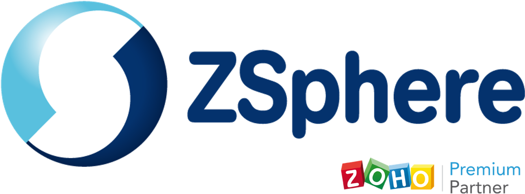 Zsphere Le Partenaire Premium De Zoho Crm En France - Colorfulness Clipart (1146x471), Png Download