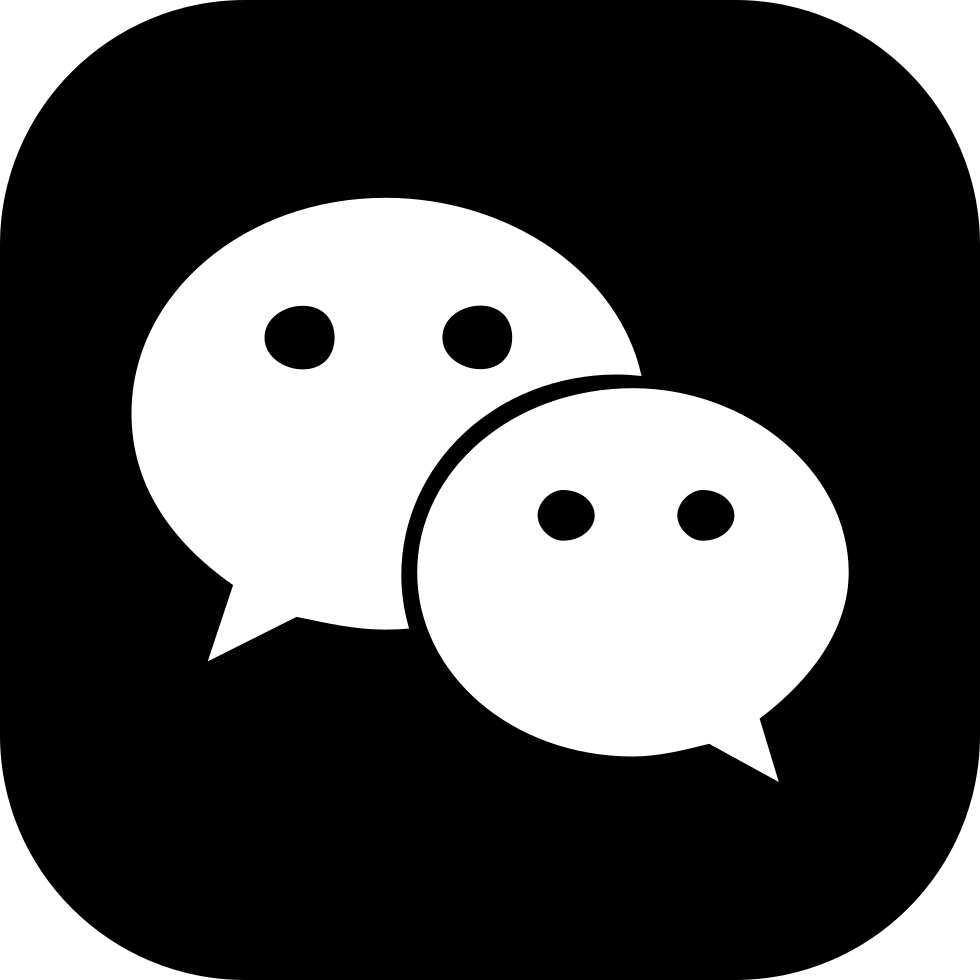 Wechat Icons Vector Clipart (980x980), Png Download