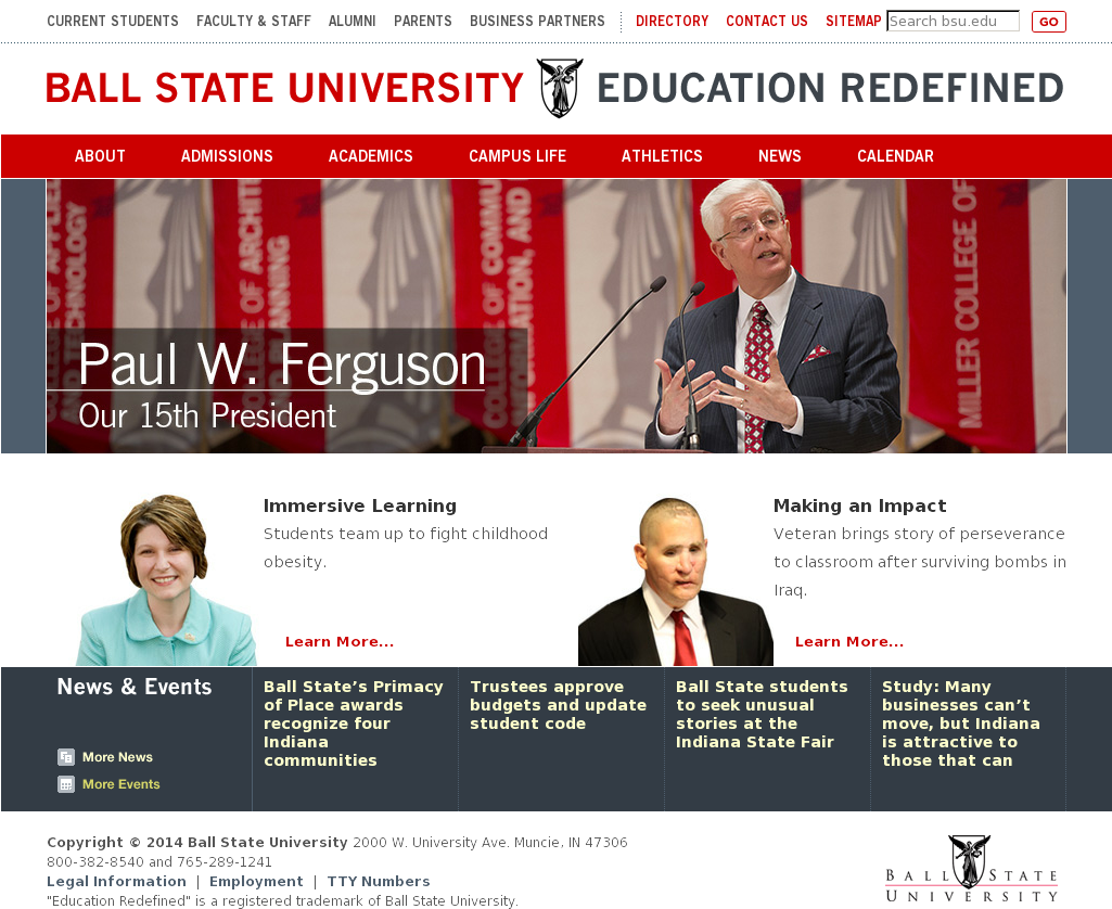 Ball State University Competitors, Revenue And Employees - Ball State University Clipart (1024x864), Png Download