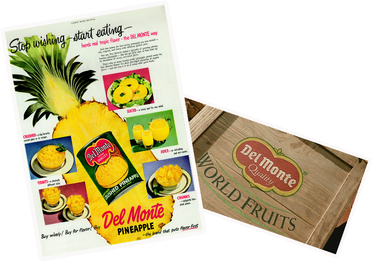 Introduction Of Del Monte Gold® Extra Sweet Pineapplethe - Flyer Clipart (806x568), Png Download