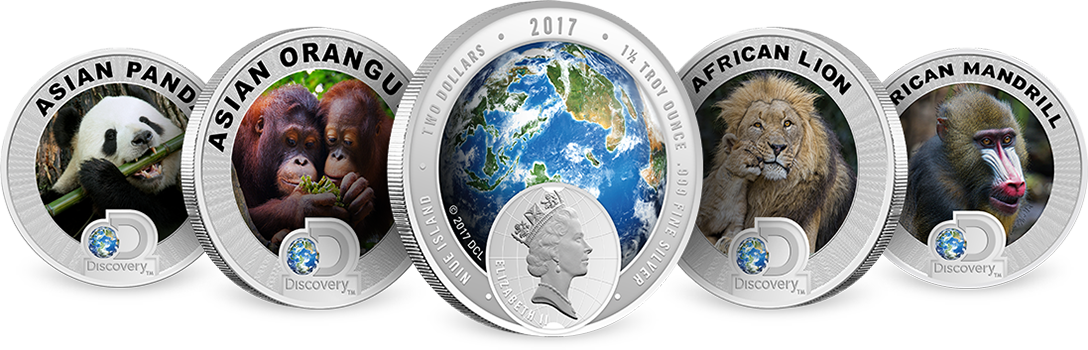 Discovery Channel Silver Coins - Discovery Channel Clipart (1088x350), Png Download