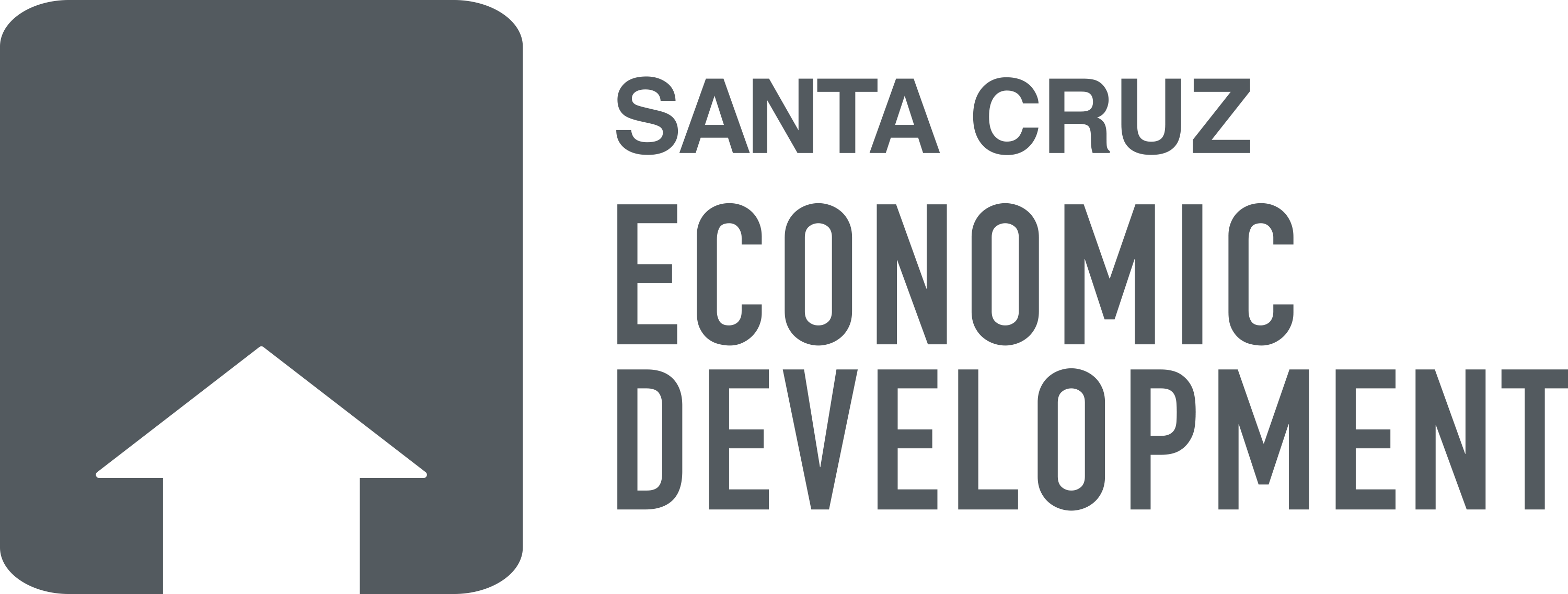 City Of Santa Cruz Economic Development Department - Santa Cruz Economic Development Clipart (3000x1137), Png Download