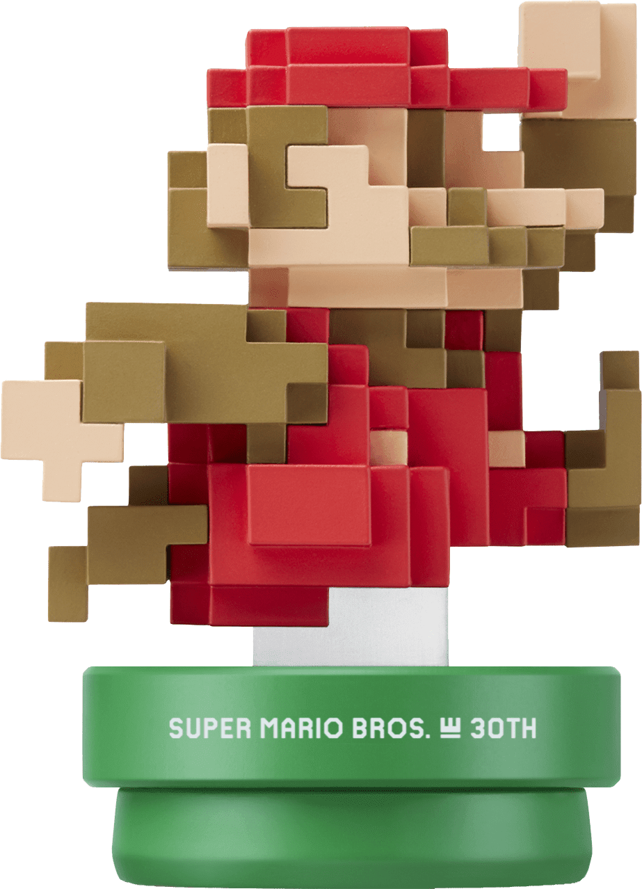 Amiibo 30th Anniversary - Amiibo Old Mario Clipart (923x1278), Png Download