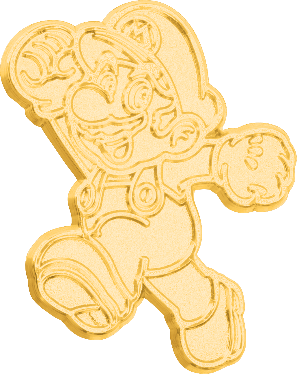 You Should All Be Used To Trading Pins By Now Anyway - Super Mario Pins Gold Mario Clipart (646x812), Png Download