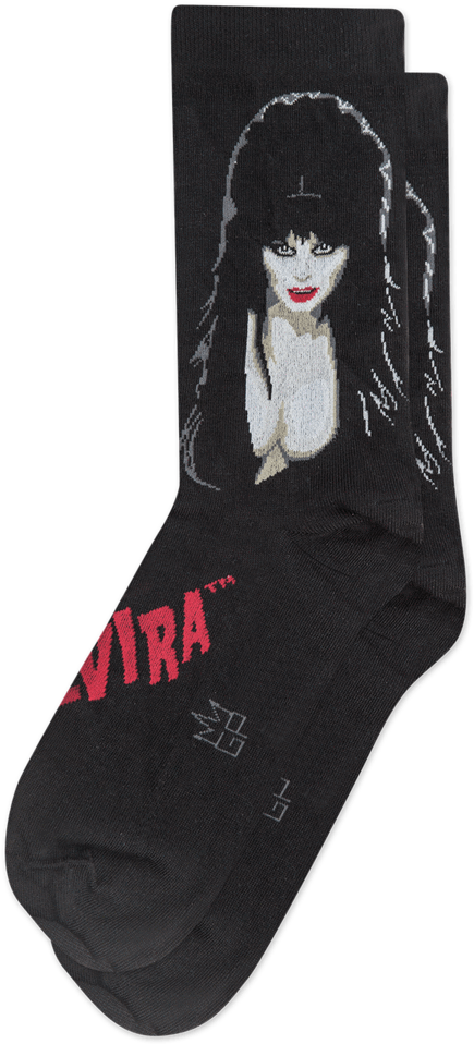 Elvira Socks - Sock Clipart (898x1024), Png Download