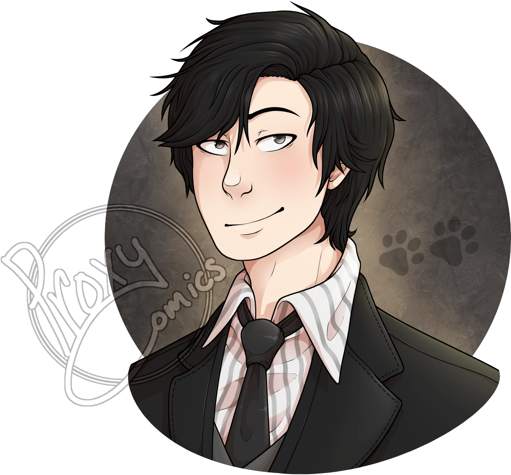 Proxy Comics Twitter "commission Work Vopseas Of - Aphmau And Ein Proxycomics Clipart (1074x1128), Png Download