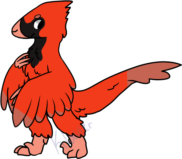 Cardinal - 200fd Clipart (615x544), Png Download