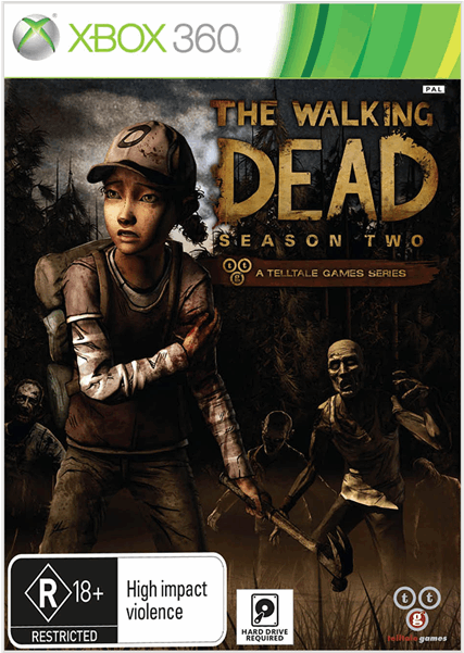 1 Of - Twd Season 2 Xbox 360 Clipart (600x600), Png Download