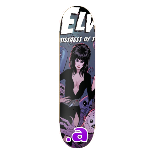 Elvira Shop Deck - Skateboard Deck Clipart (600x600), Png Download