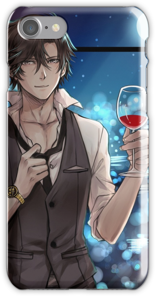 Jumin Han Iphone 7 Snap Case - Mystic Messenger Jumin Water Clipart (750x1000), Png Download