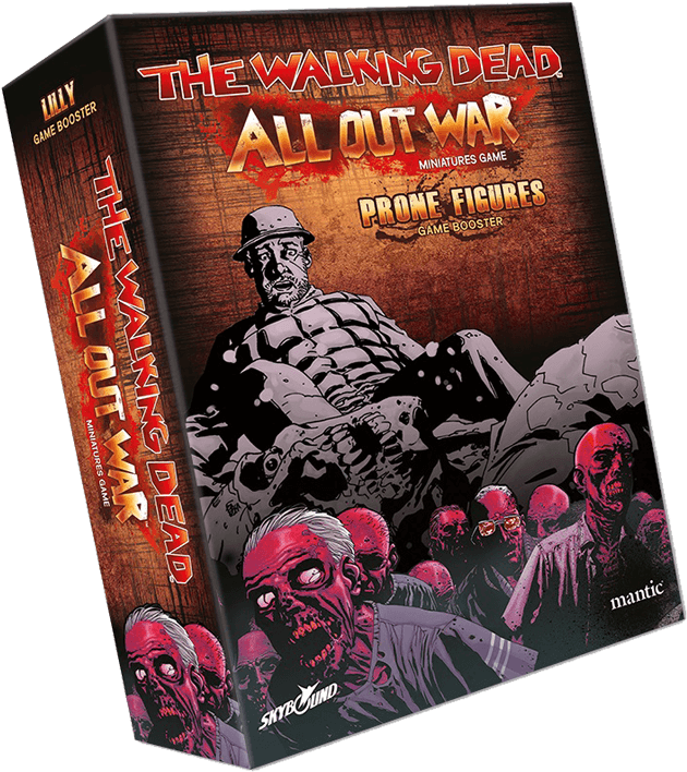 The Walking Dead All Out War Prone Figures Booster - Mantic Games Clipart (709x709), Png Download