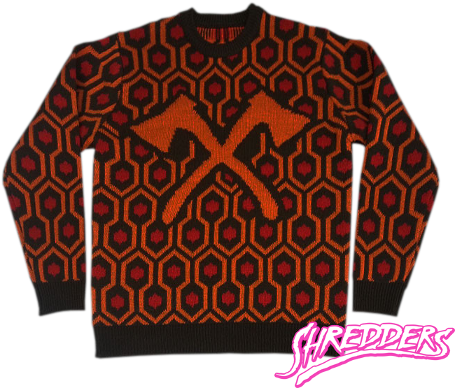 The Here's Johnny Sweater - Shining Christmas Sweater Clipart (684x560), Png Download