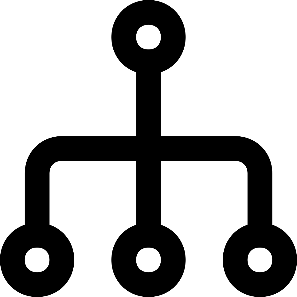 Png File Svg - Tree Structure Icon Clipart (980x980), Png Download