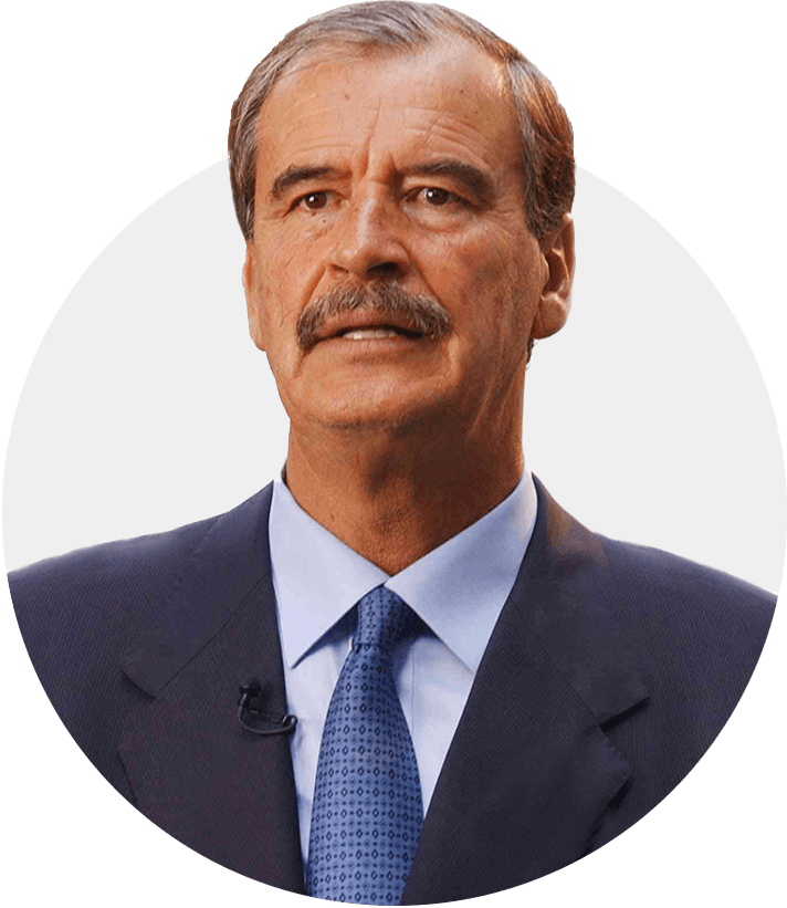 Vicente Fox - Vincente Fox Clipart (712x821), Png Download