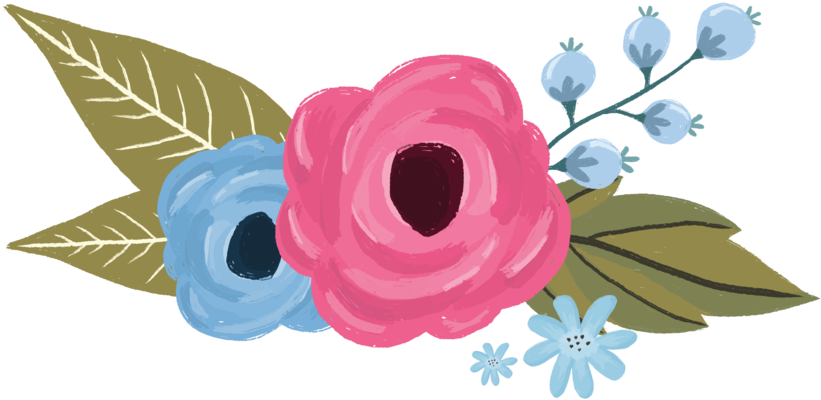 Floral Cluster - Inspirational Quotes Printable Free Clipart (1000x707), Png Download