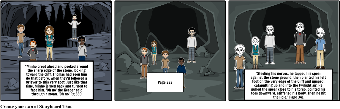 Maze Runner - Cartoon Clipart (1164x385), Png Download