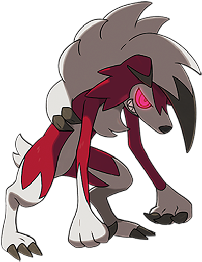 Pokemon Lycanroc Clipart (640x640), Png Download