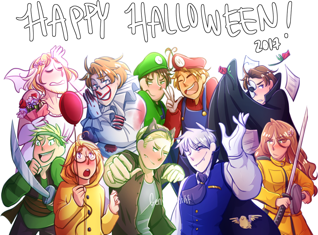 Phantom Of The Opera Hetalia Crossover Clipart (1280x952), Png Download