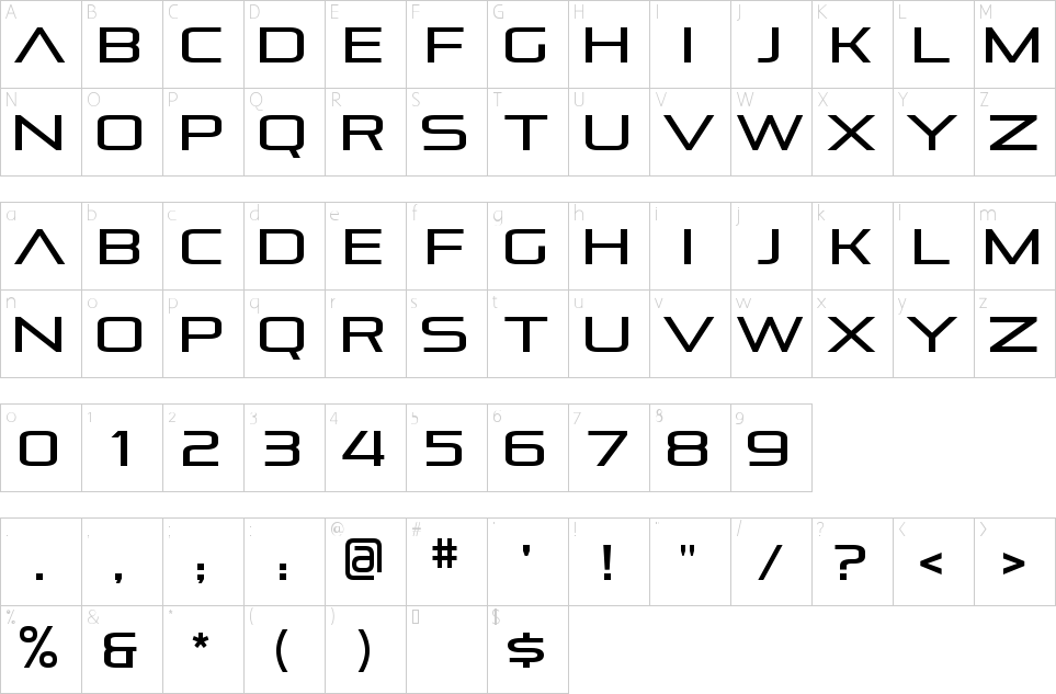 Pirulen Font 1001 Free Fonts - Modern Katakana Fonts Clipart (963x633), Png Download