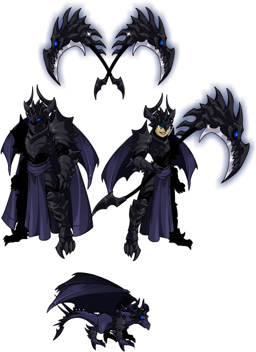 Dark Dragonmaster - Illustration Clipart (550x700), Png Download