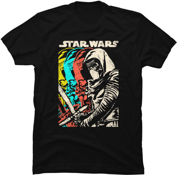 Shadows Of Kylo Ren Shadows Of Kylo Ren $26 By Starwars - Iron Reagan Crossover Ministry Shirt Clipart (650x650), Png Download