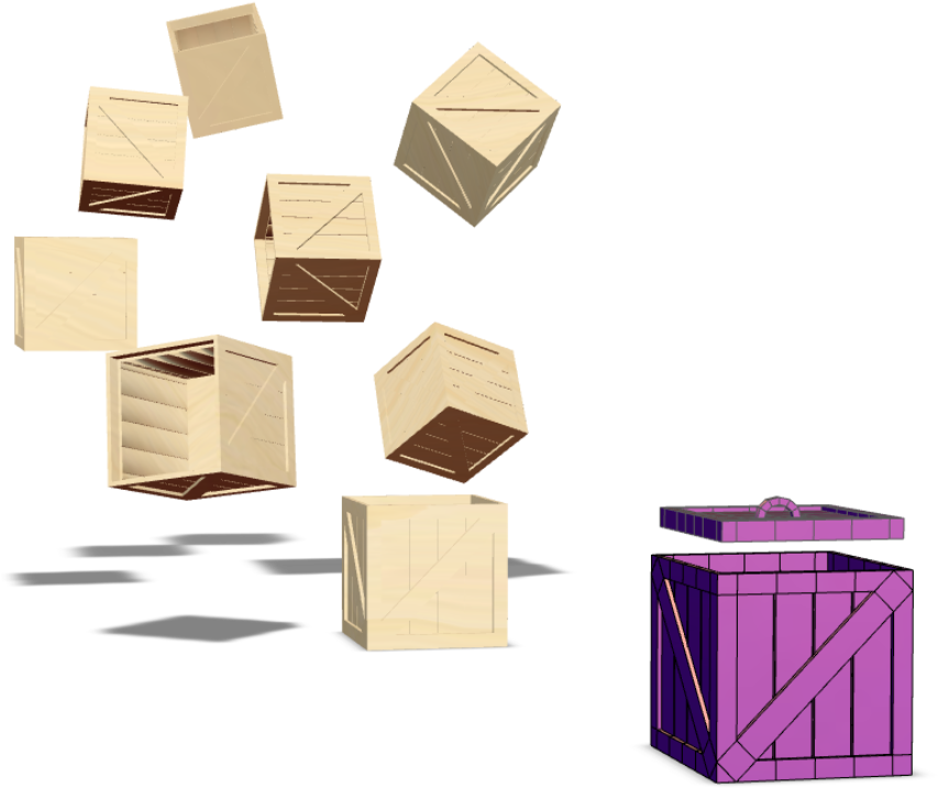 Crate Box - Plywood Clipart (1024x768), Png Download