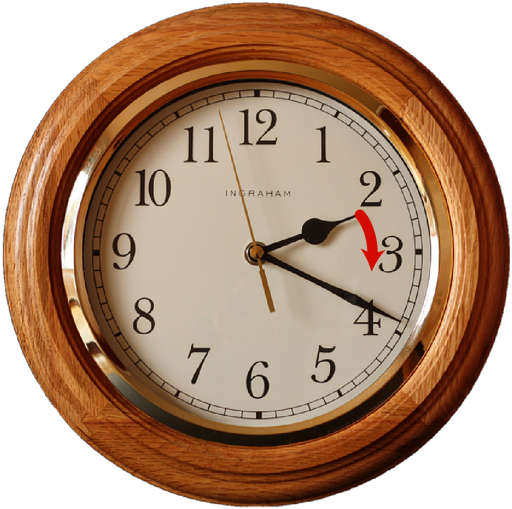 Rentals On Twitter - Clock Clipart (1079x1088), Png Download