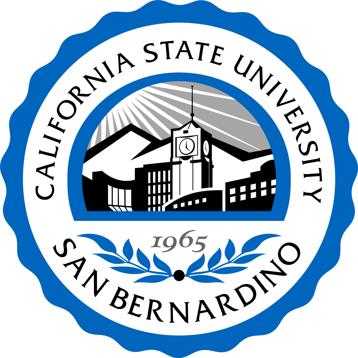 California State University San Bernardino Logo Clipart (1200x1200), Png Download