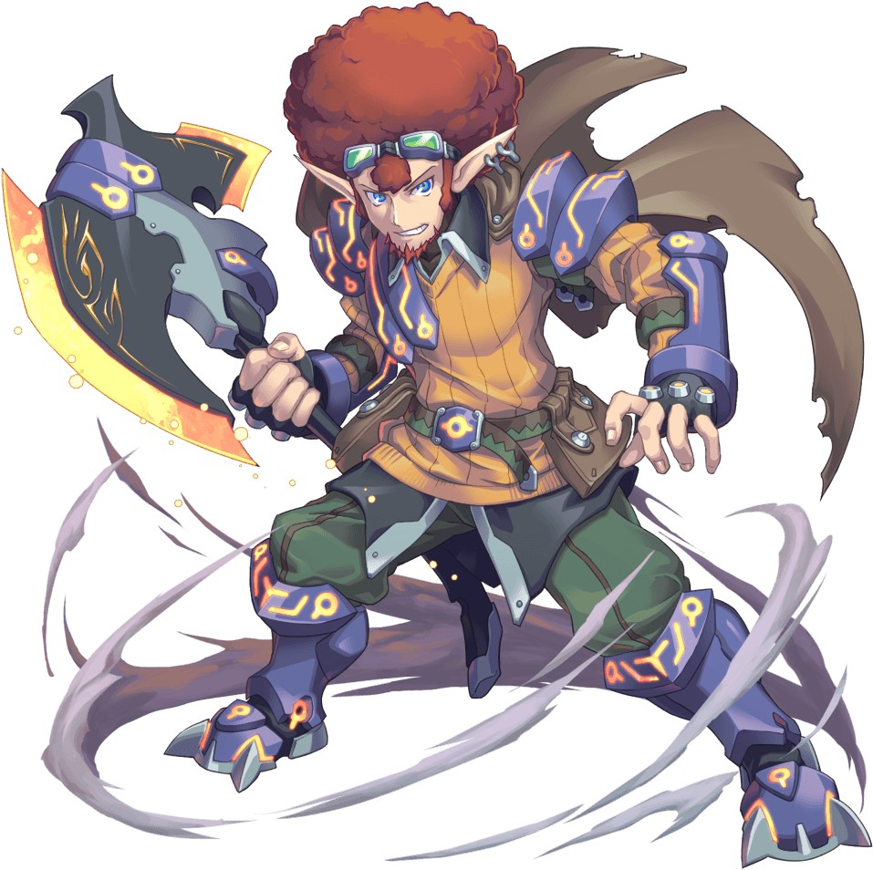 地の英雄テラー - Cartoon Clipart (960x960), Png Download