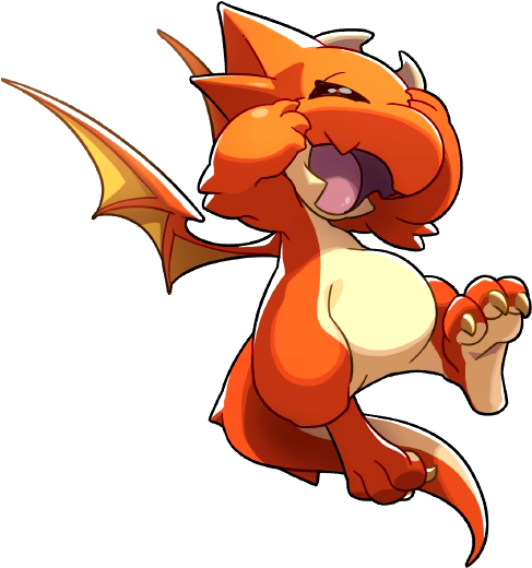 Cinder Drake Dragalia Lost Clipart (1024x1024), Png Download