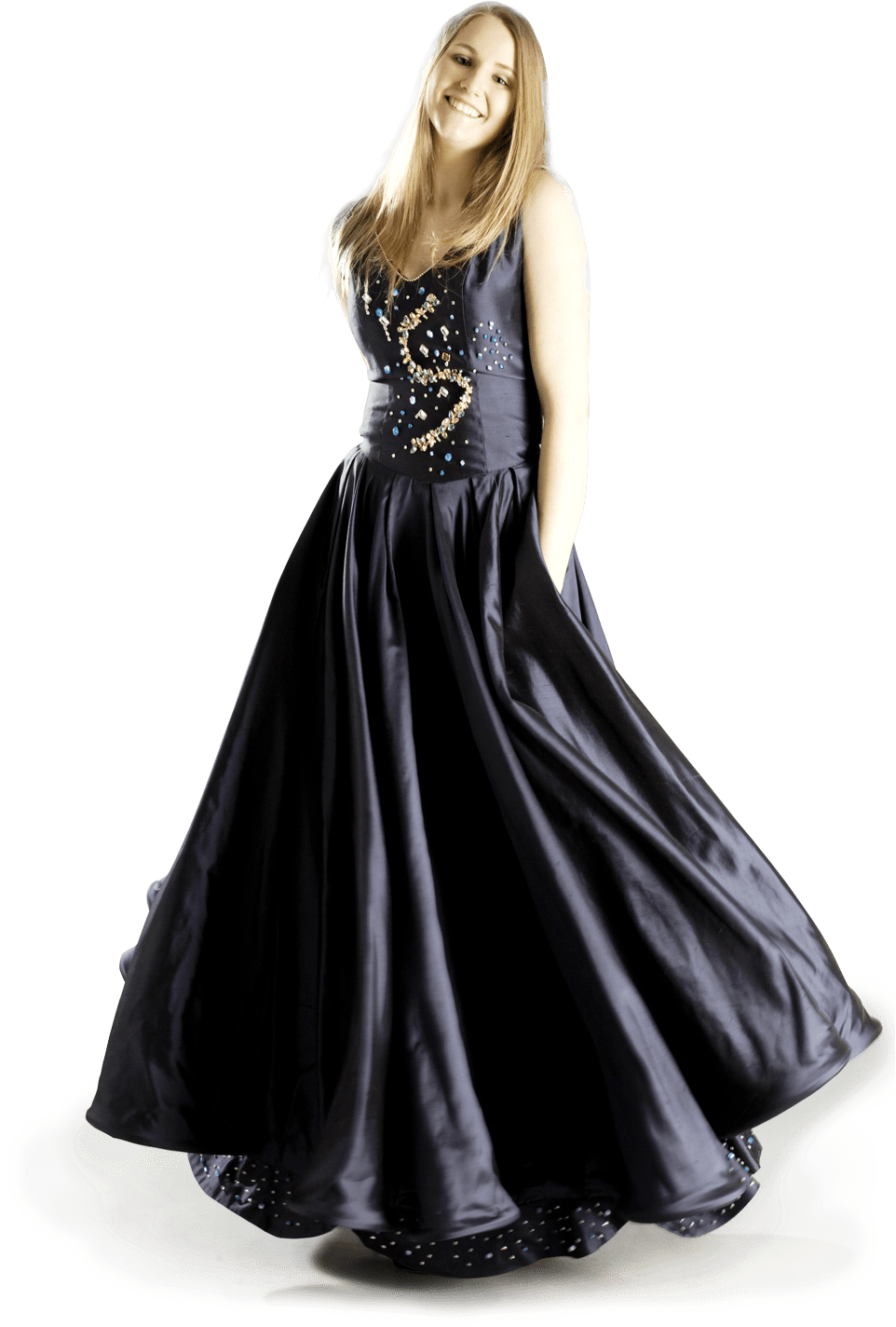 Our Clothes Are Thought For Wedding, Ceremonies, Gala - Gown Clipart (1000x1500), Png Download